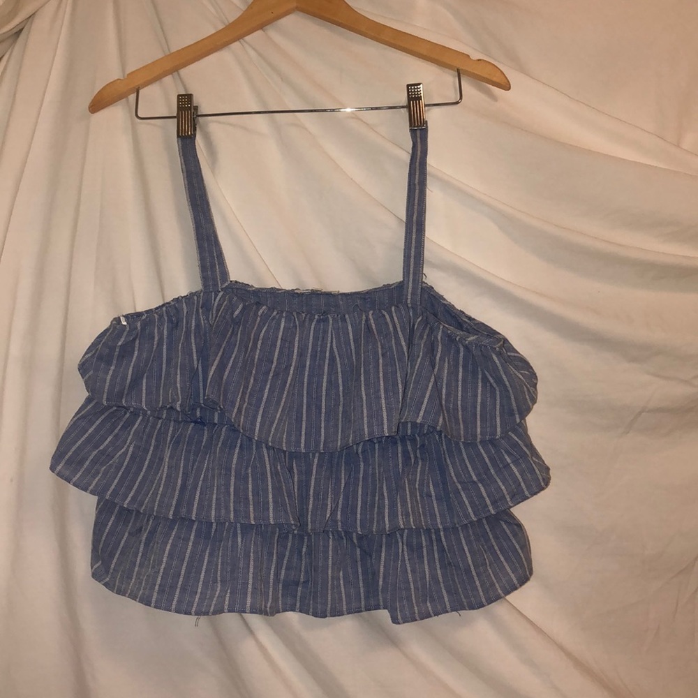 jeans crop top